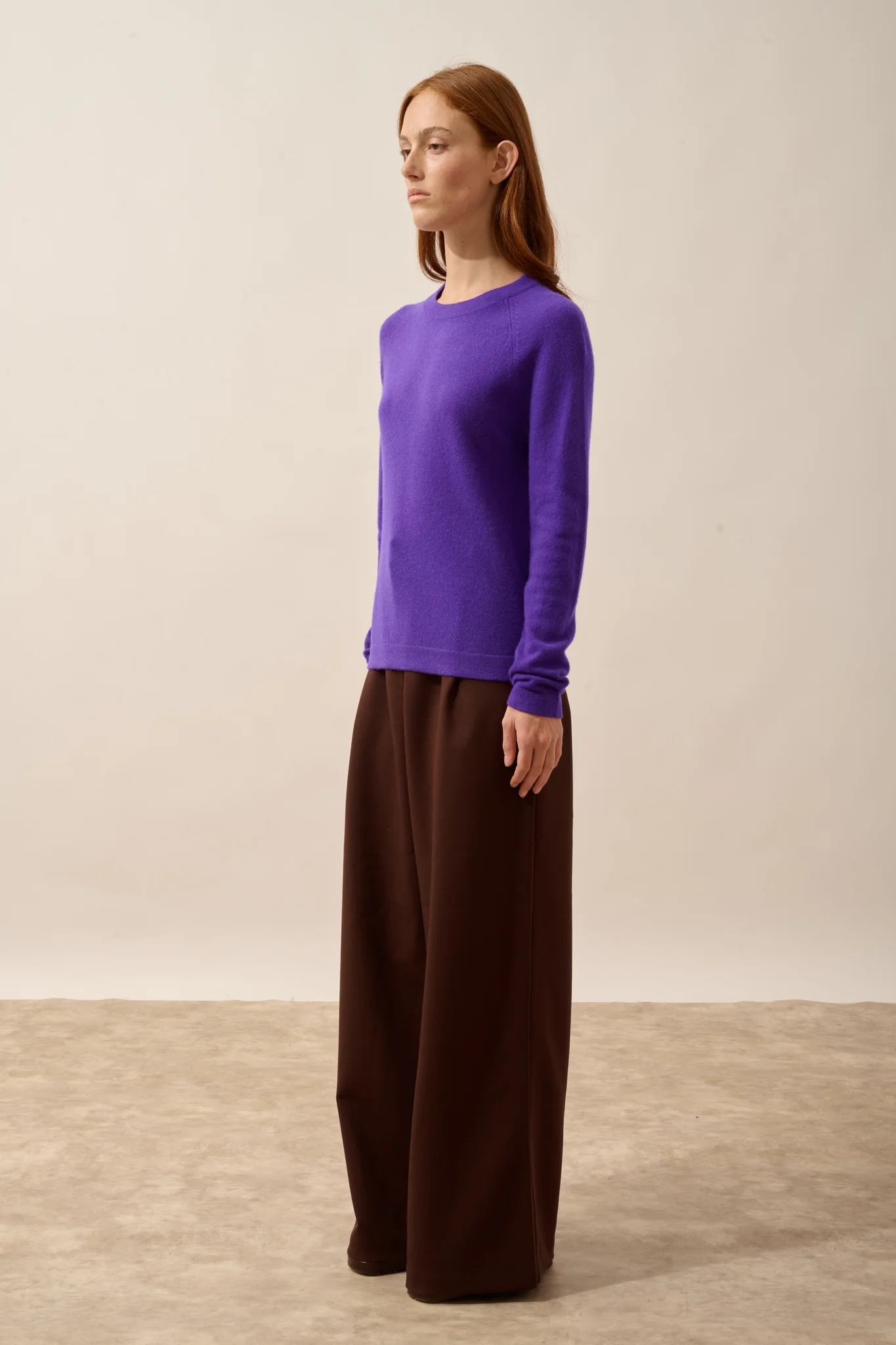 JANE pull col rond gentiane – Image 6