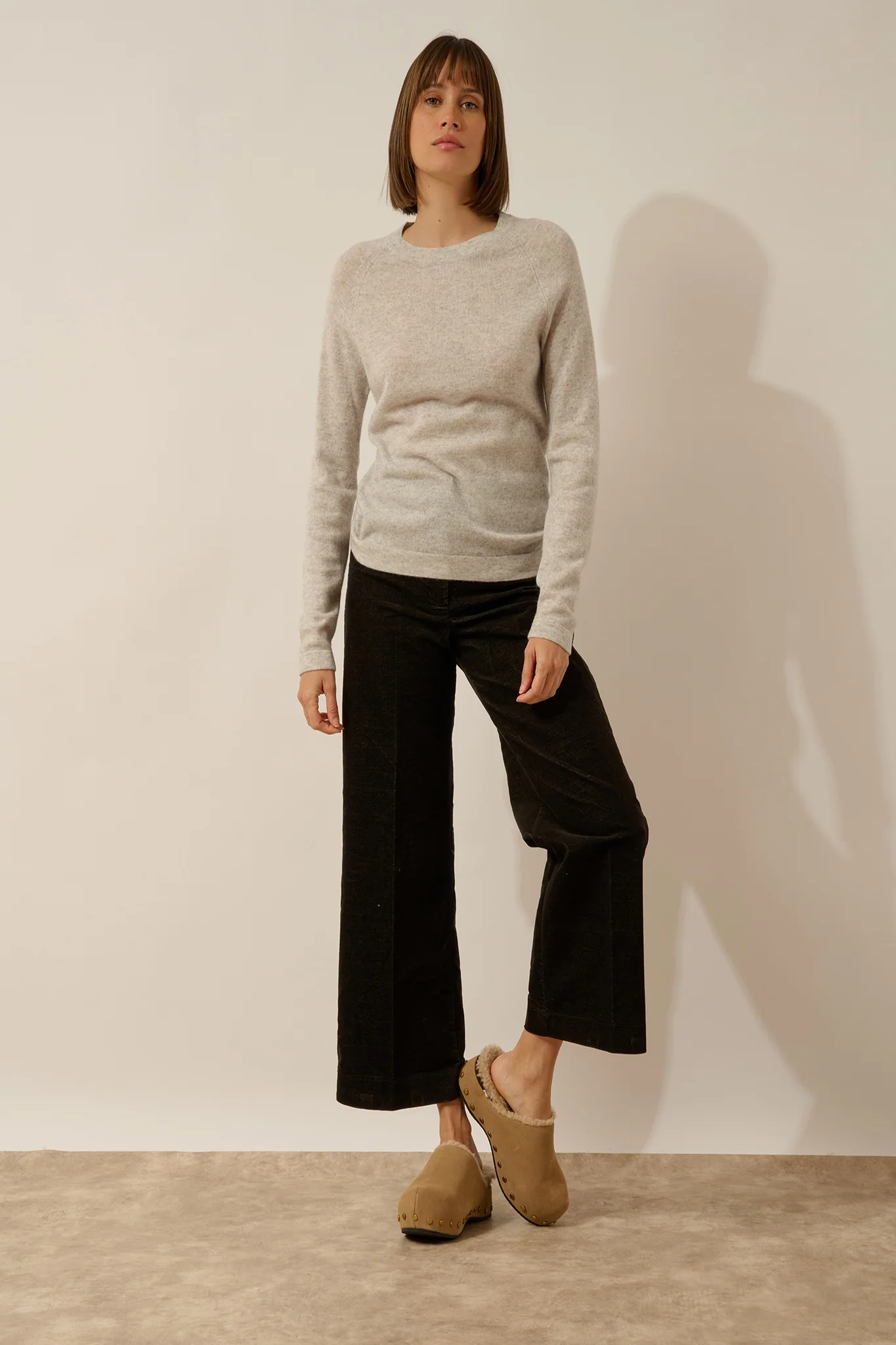 JANE pull col rond glacier chiné – Image 3