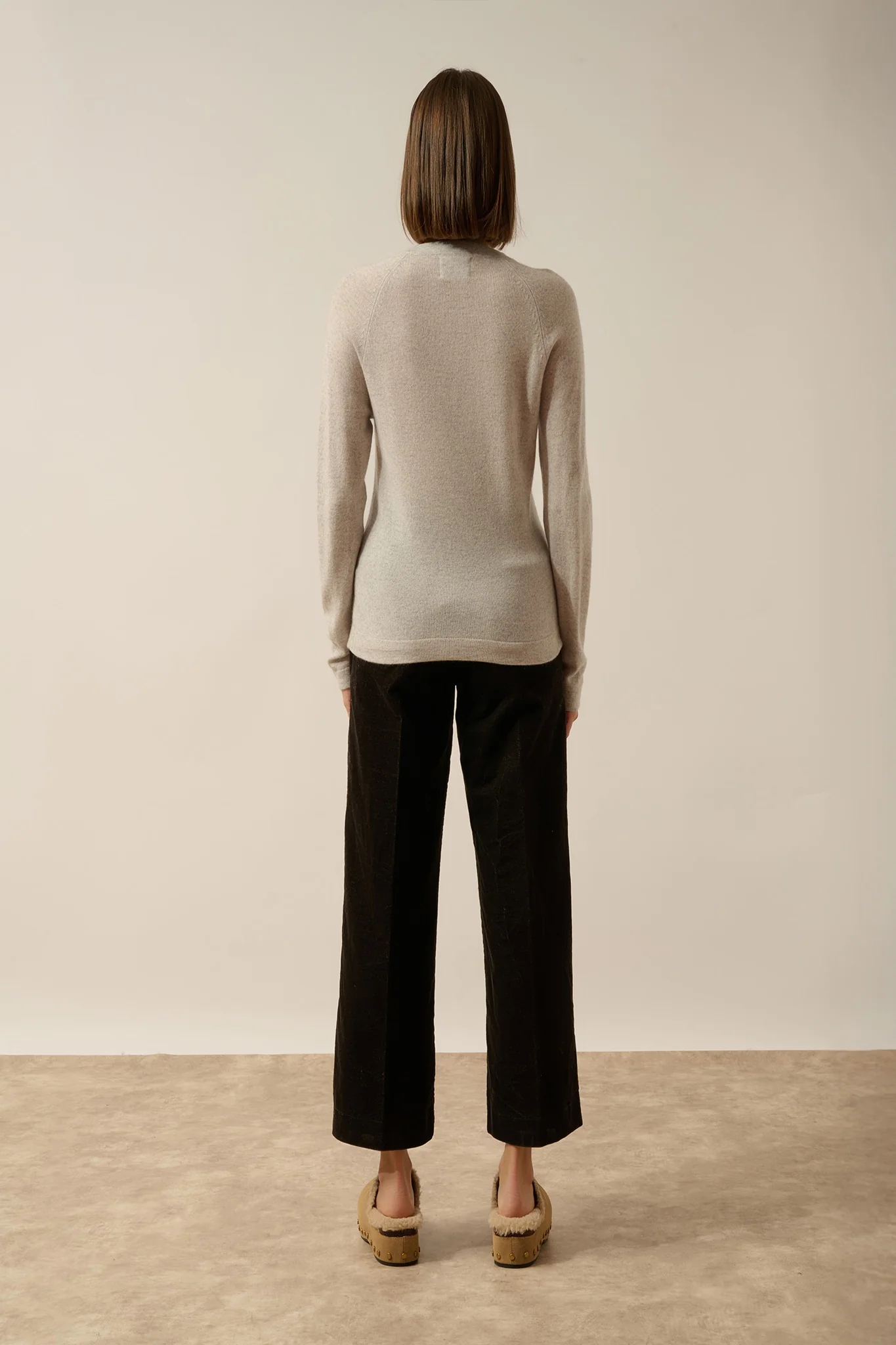 JANE pull col rond glacier chiné – Image 4