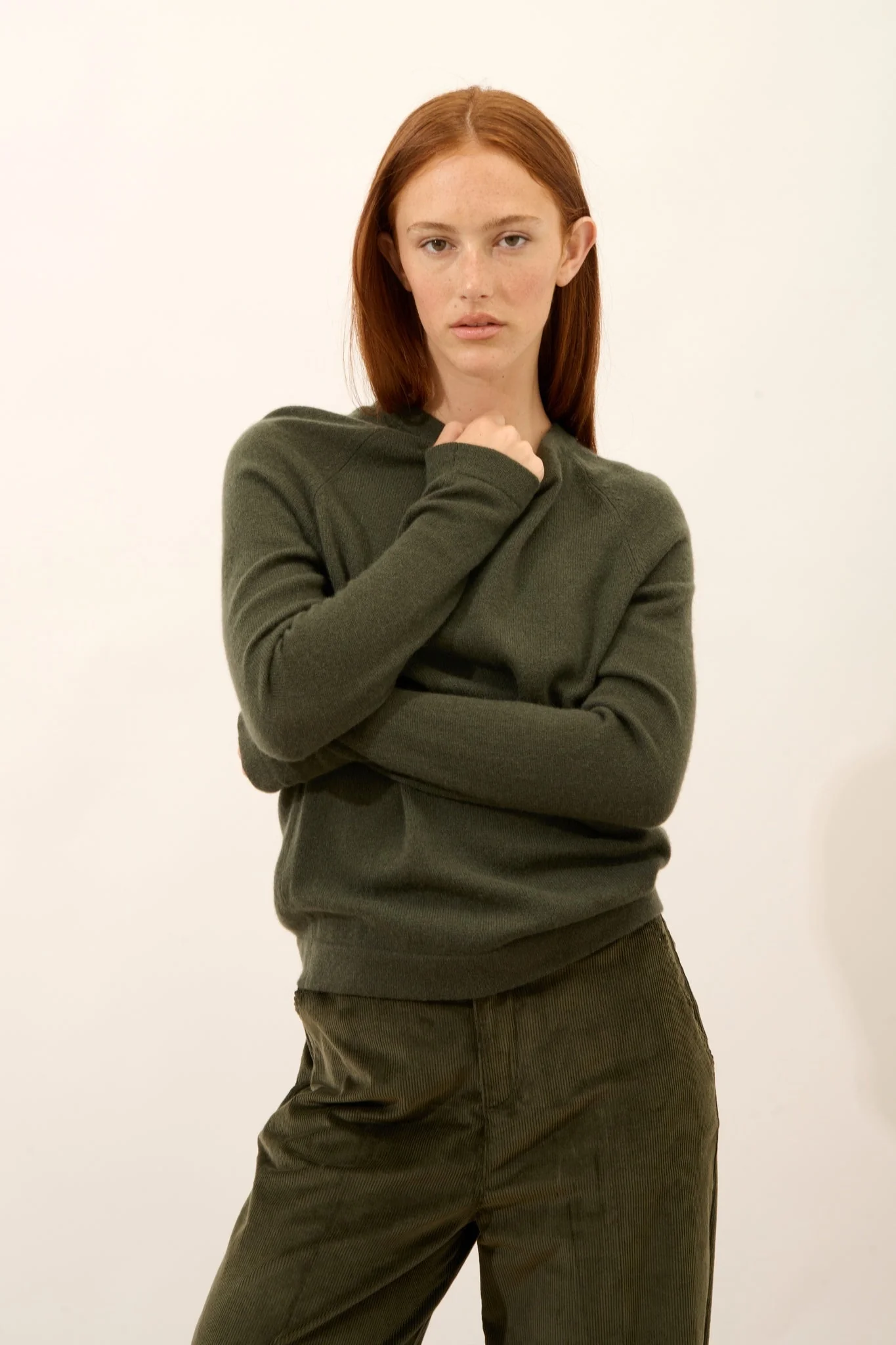 JANE pull col rond kaki – Image 3