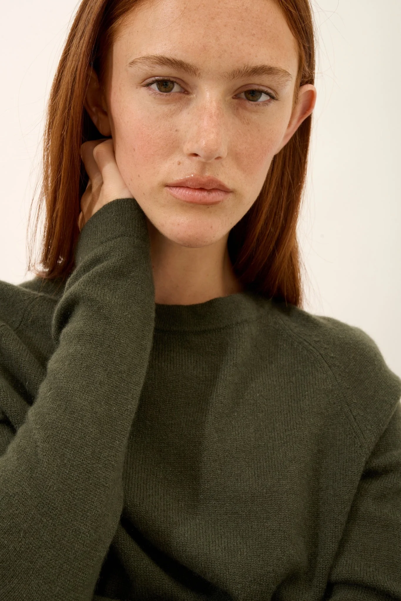 JANE pull col rond kaki – Image 4