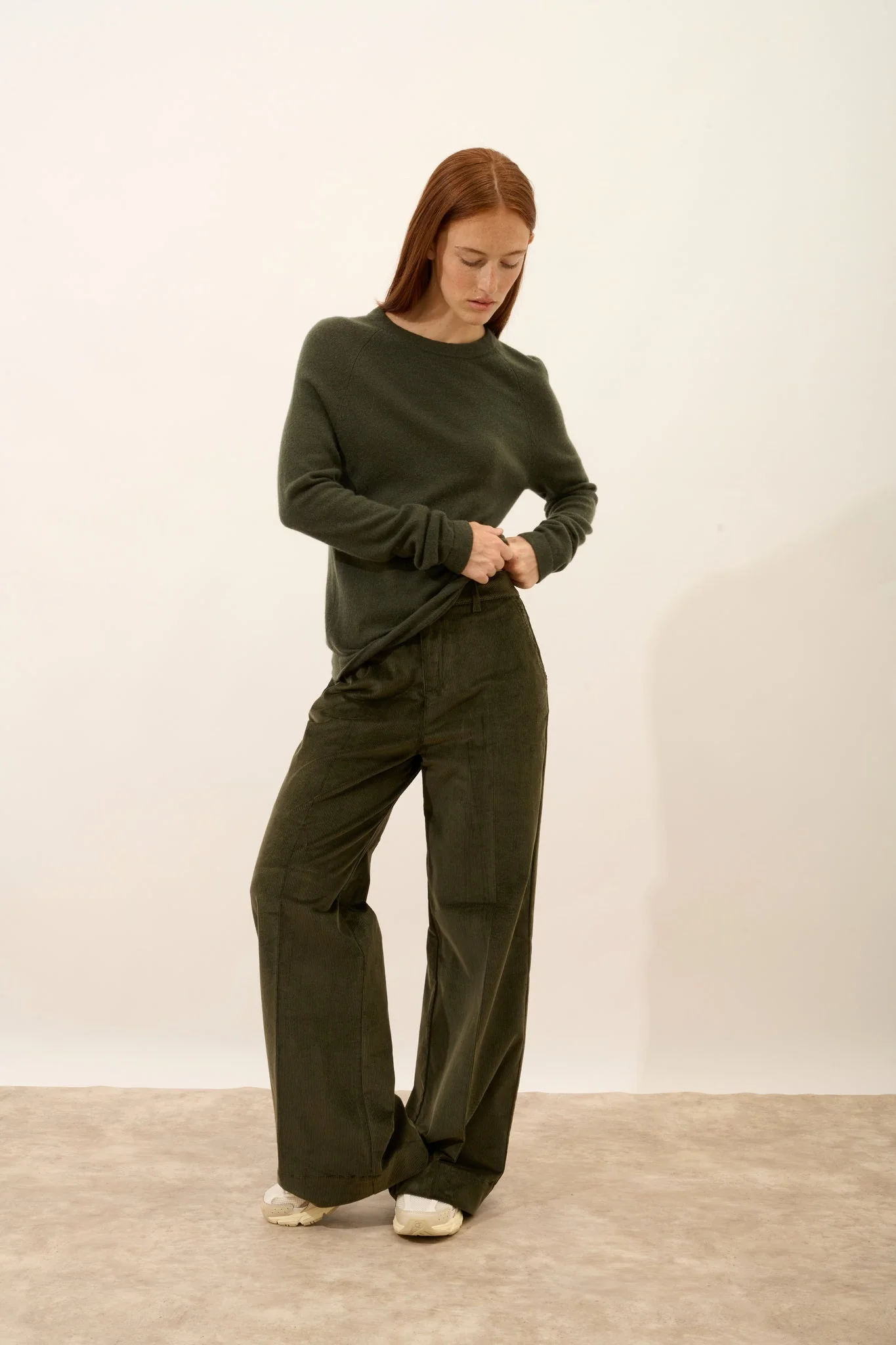 JANE pull col rond kaki – Image 7