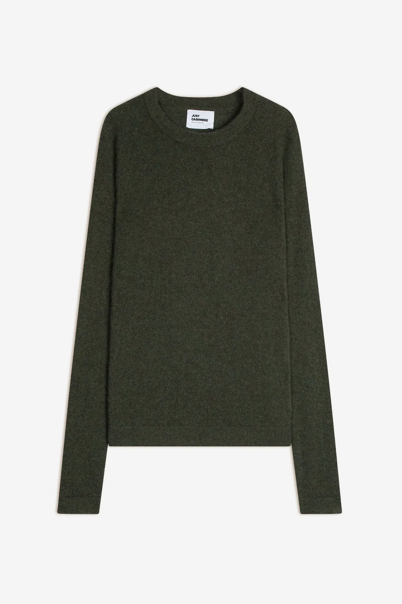 JANE pull col rond kaki chiné – Image 6