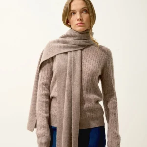 LEA écharpe 4 fils caribou chiné