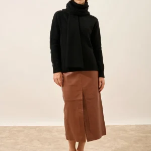 LEA écharpe 4 fils noir