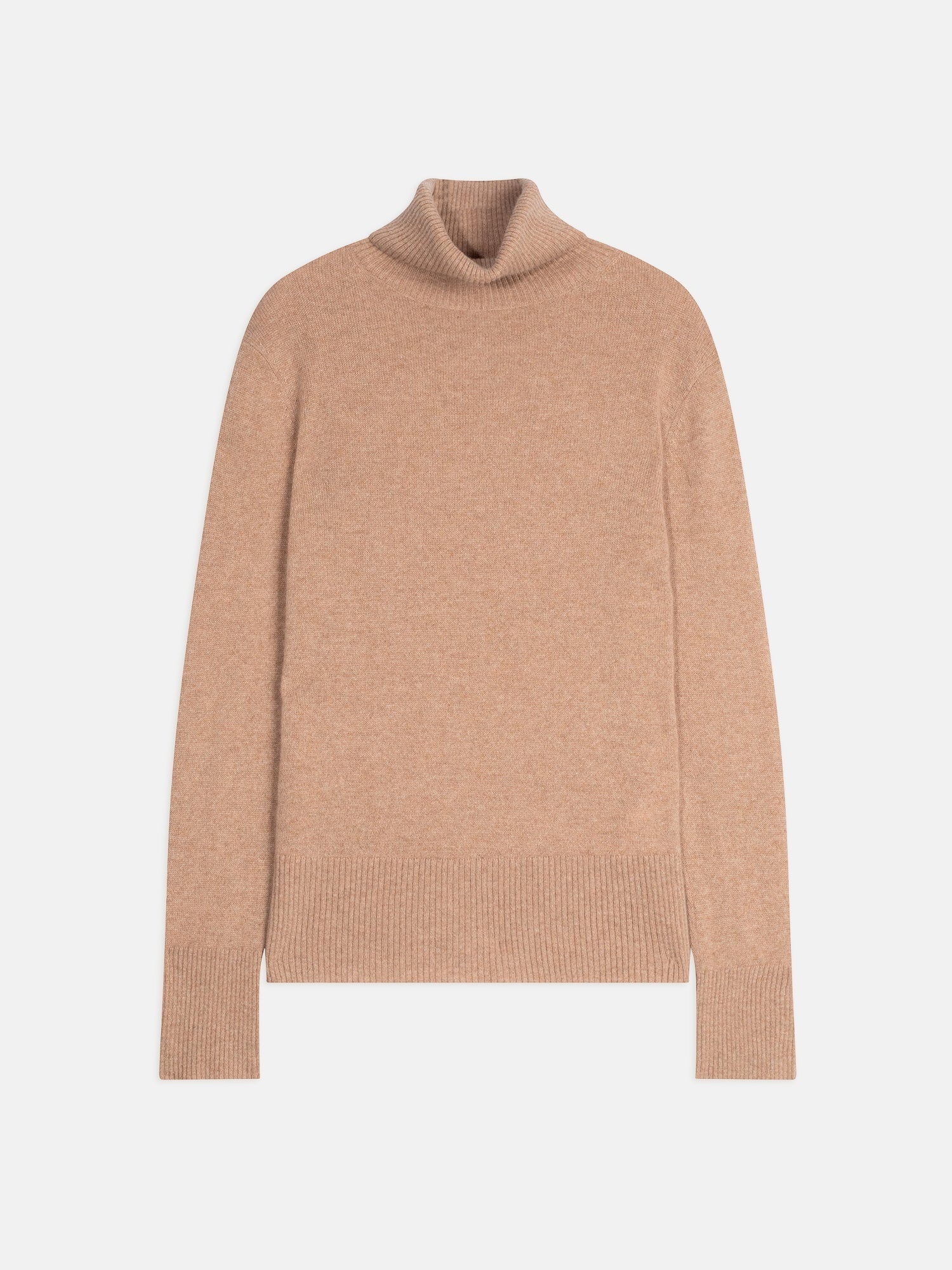 LEXIE pull col roulé camel chiné - Image 6