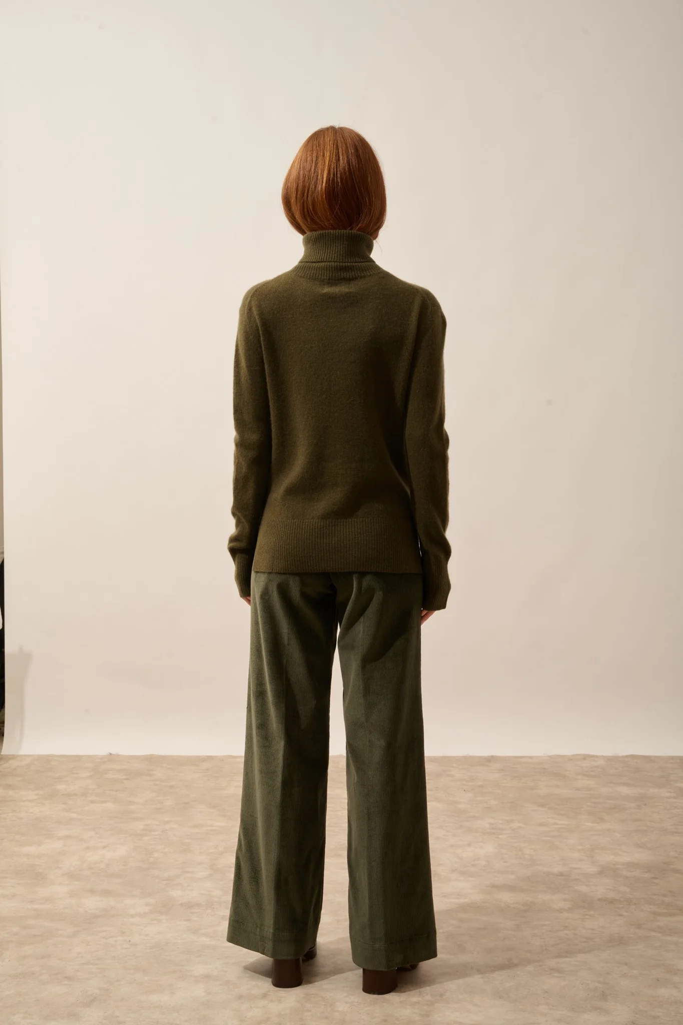 LEXIE pull col roulé chatain - Image 8