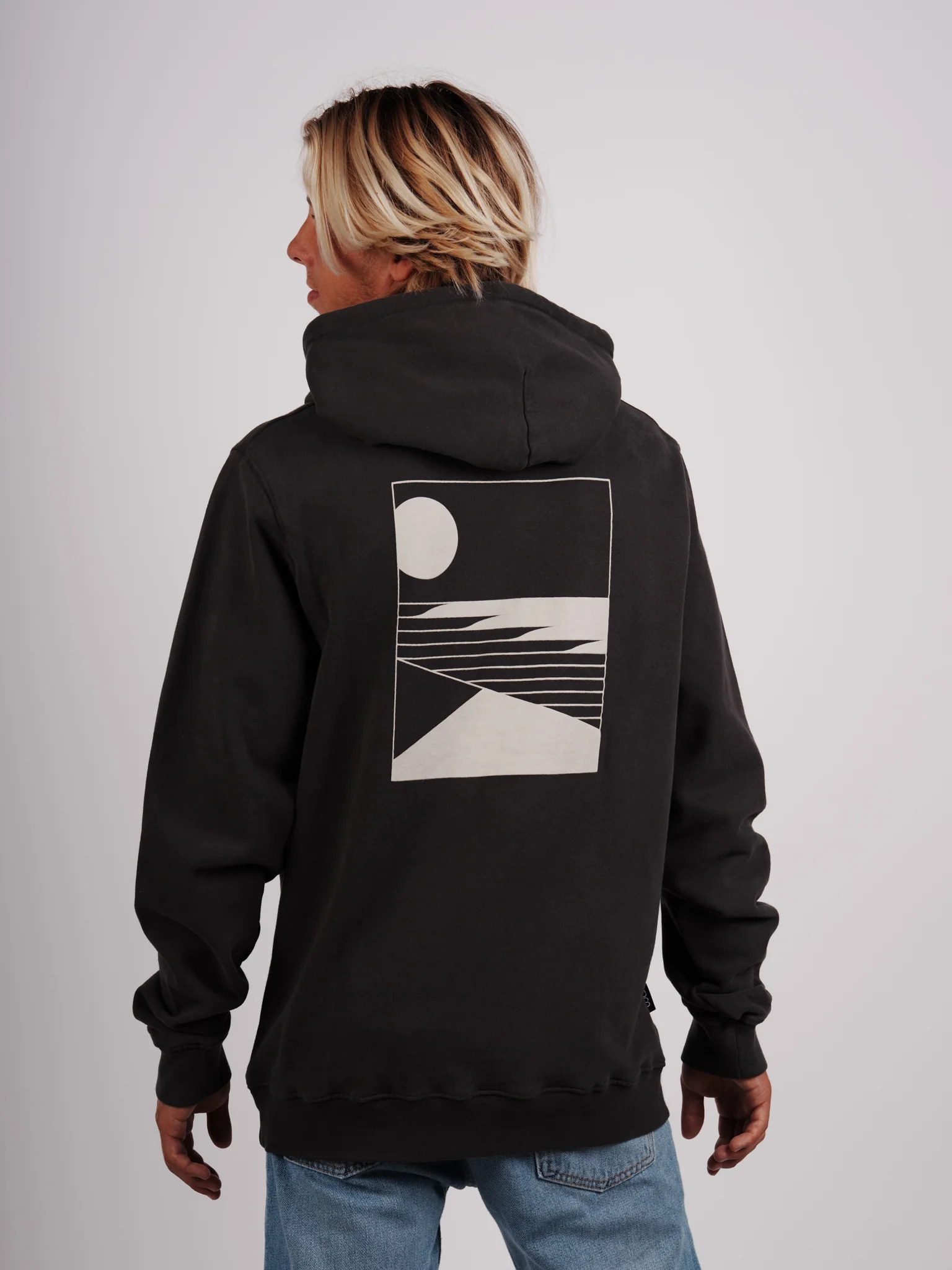 LIGNES Hoodie anthracite - Image 4