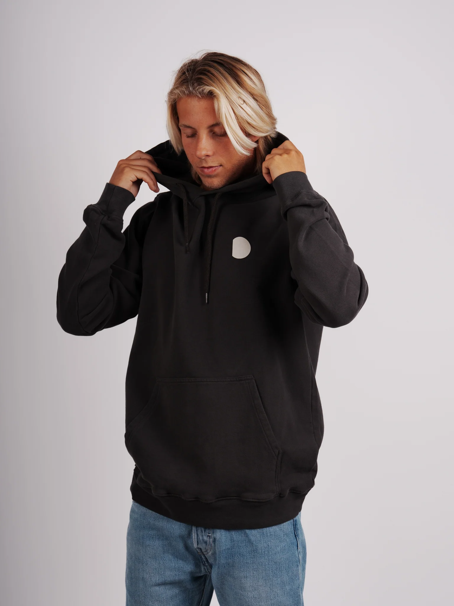 LIGNES Hoodie anthracite - Image 3