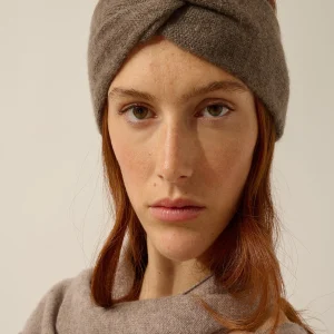 NAMAD bandeau 4 fils taupe chiné