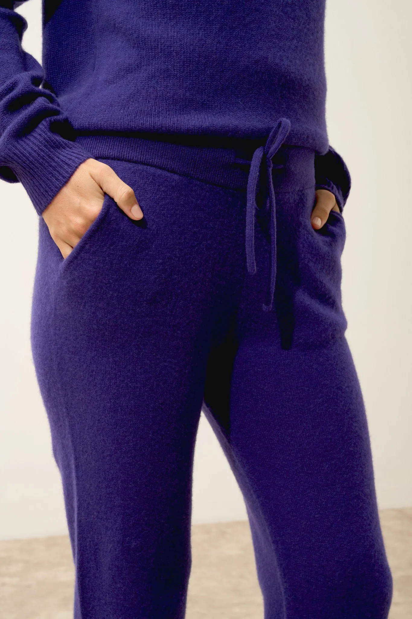 NAMI jogging bi-color purple/violet gris chiné