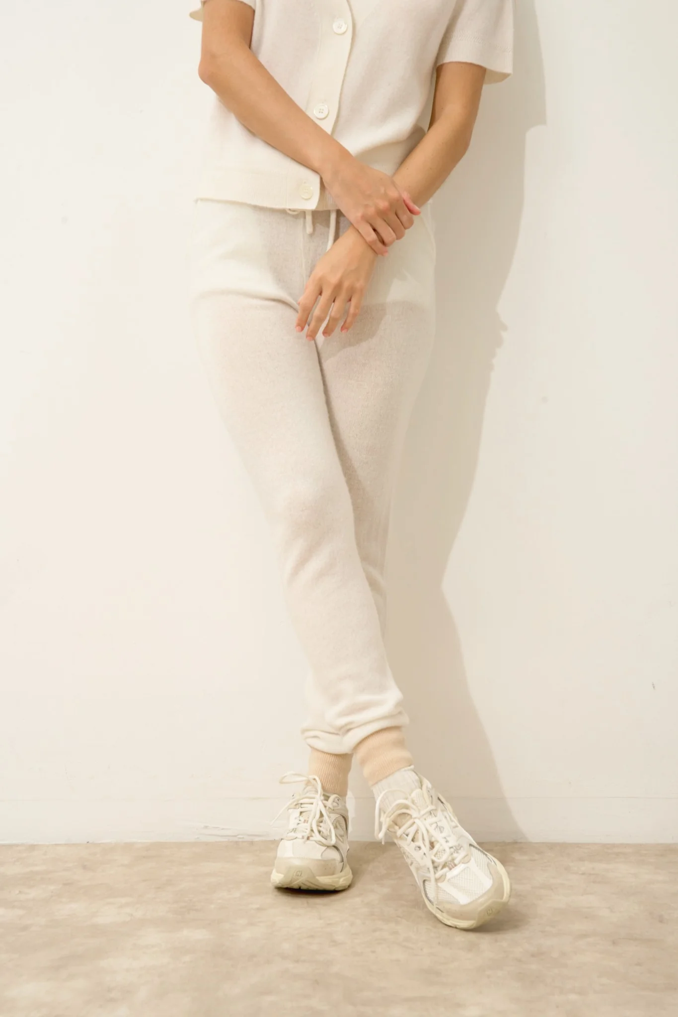 NAMI jogging bi-color sable/ivoire – Image 2