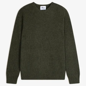 NASH pull col rond 4 fils army chiné