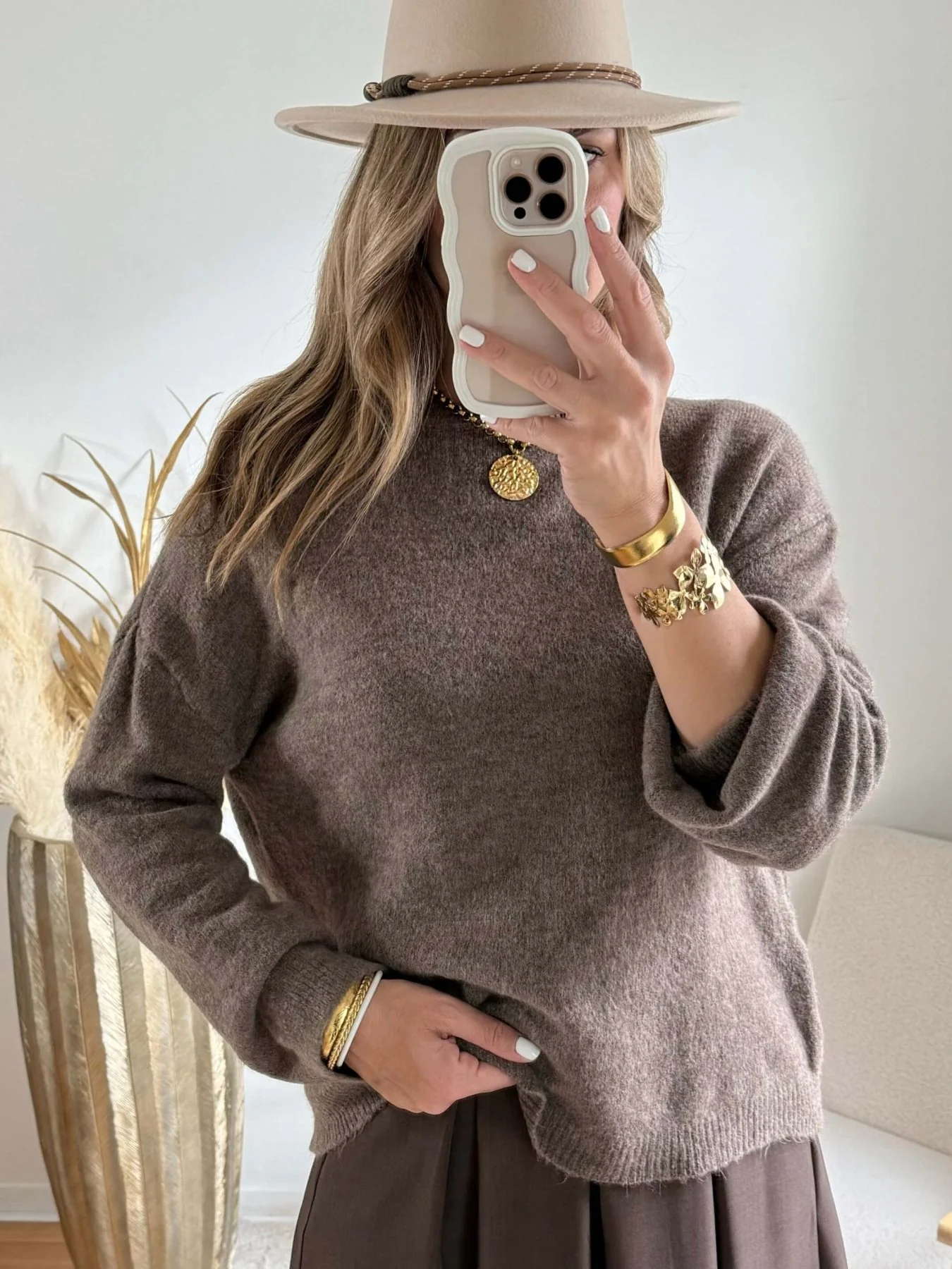 Pull marron - Simon – Image 5