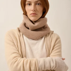 SOFIA tour de cou 6 fils camel chiné