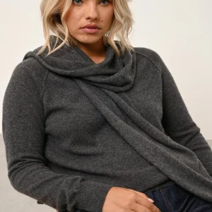 SPENCER écharpe anthracite chiné