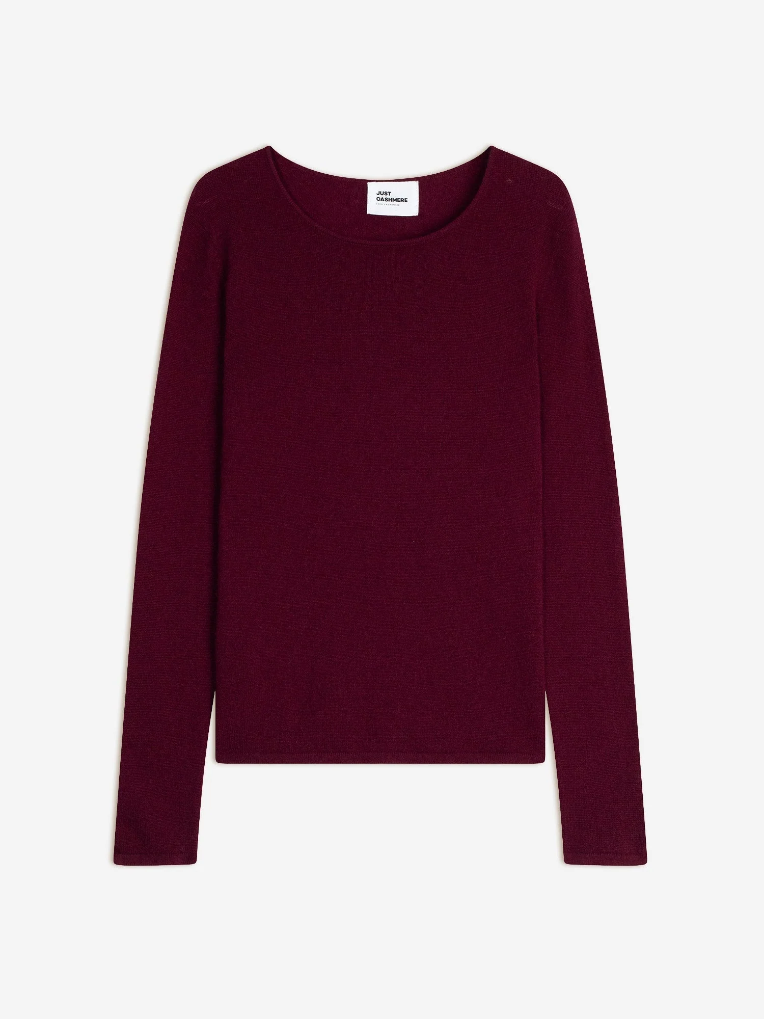 VIVIAN pull col rond bordeaux – Image 6