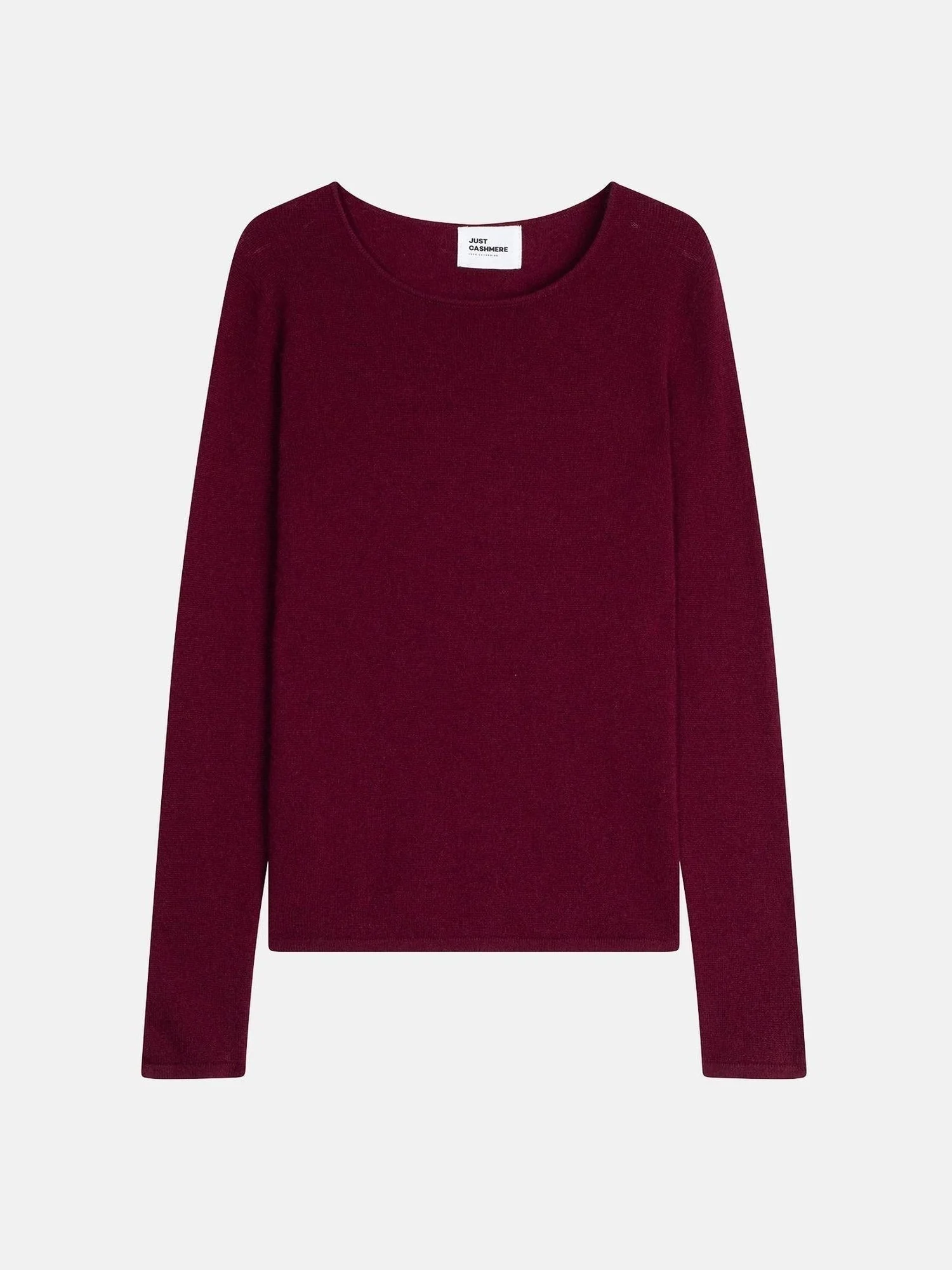 VIVIAN pull col rond bordeaux – Image 5