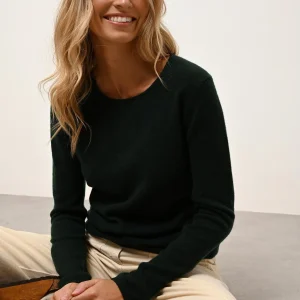 VIVIAN pull col rond cyprès