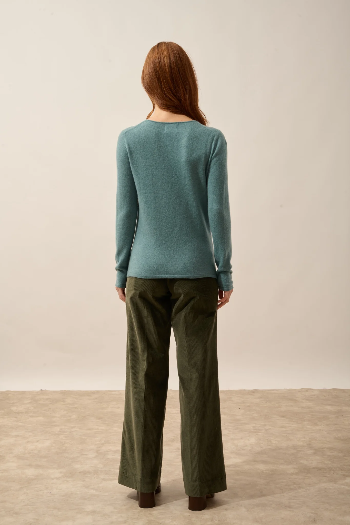 VIVIAN pull col rond eucalyptus – Image 4