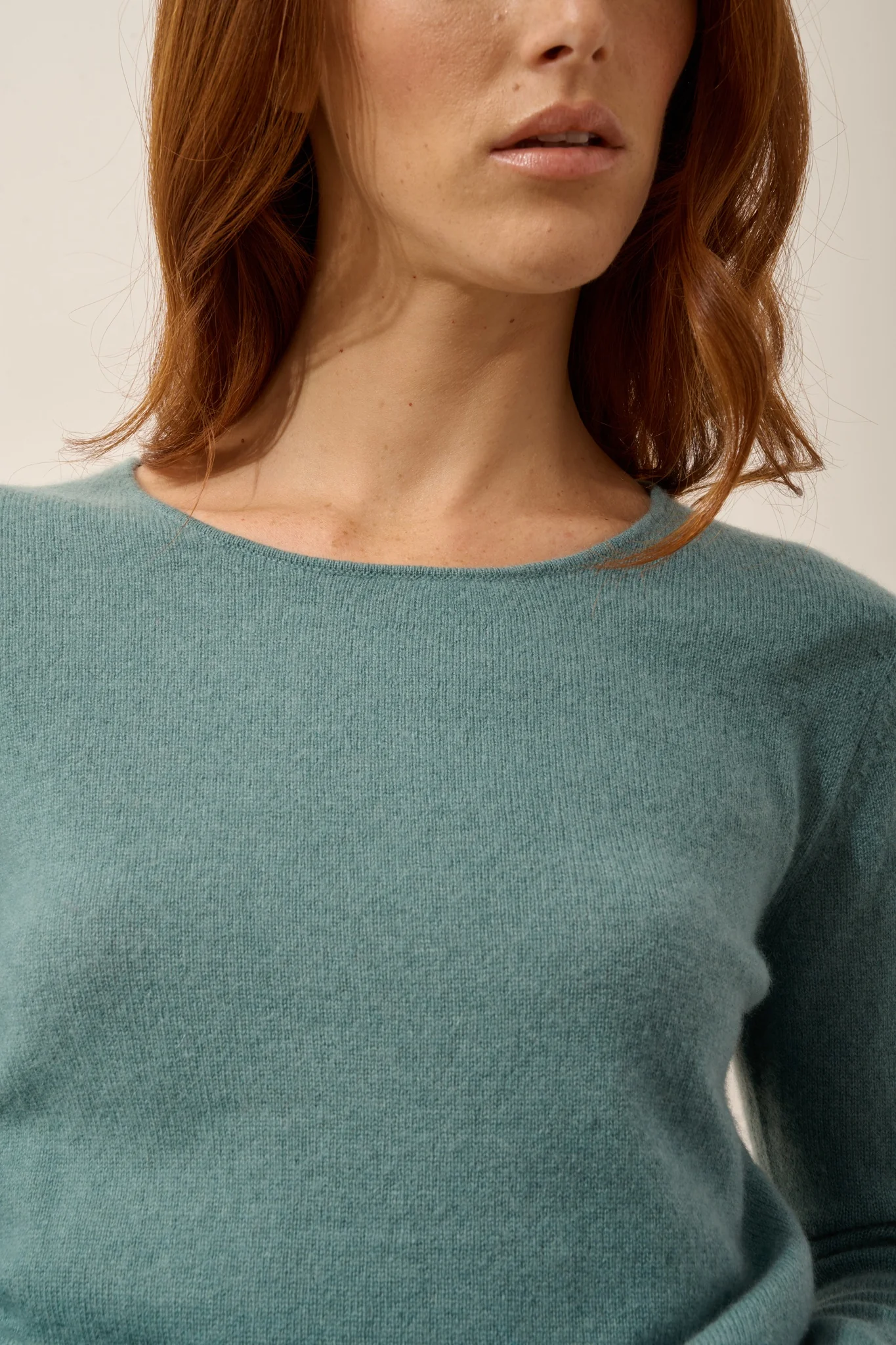 VIVIAN pull col rond eucalyptus – Image 5