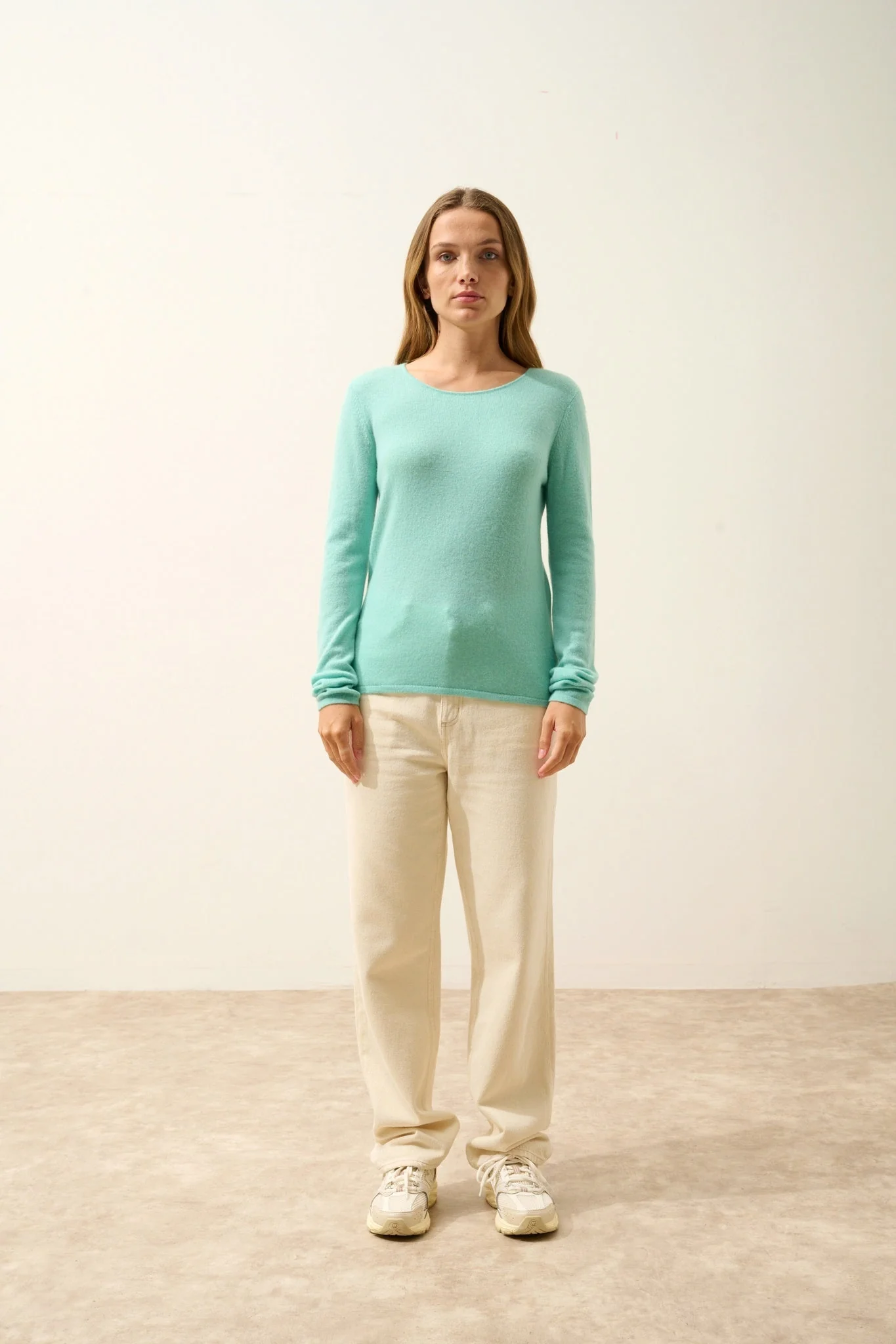 VIVIAN pull col rond jade – Image 6