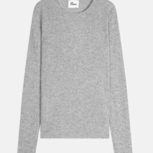 VIVIAN pull col rond nuage chiné