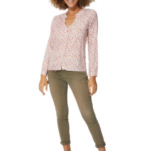 Chemisier à fleurs – TOPV0100E