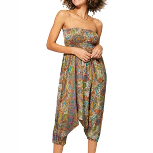 Combinaison 3 en 1 Beige à motifs colorés – PIP0064G