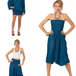 Combinaison 3 en 1 Unie Bleu – PLIP0103