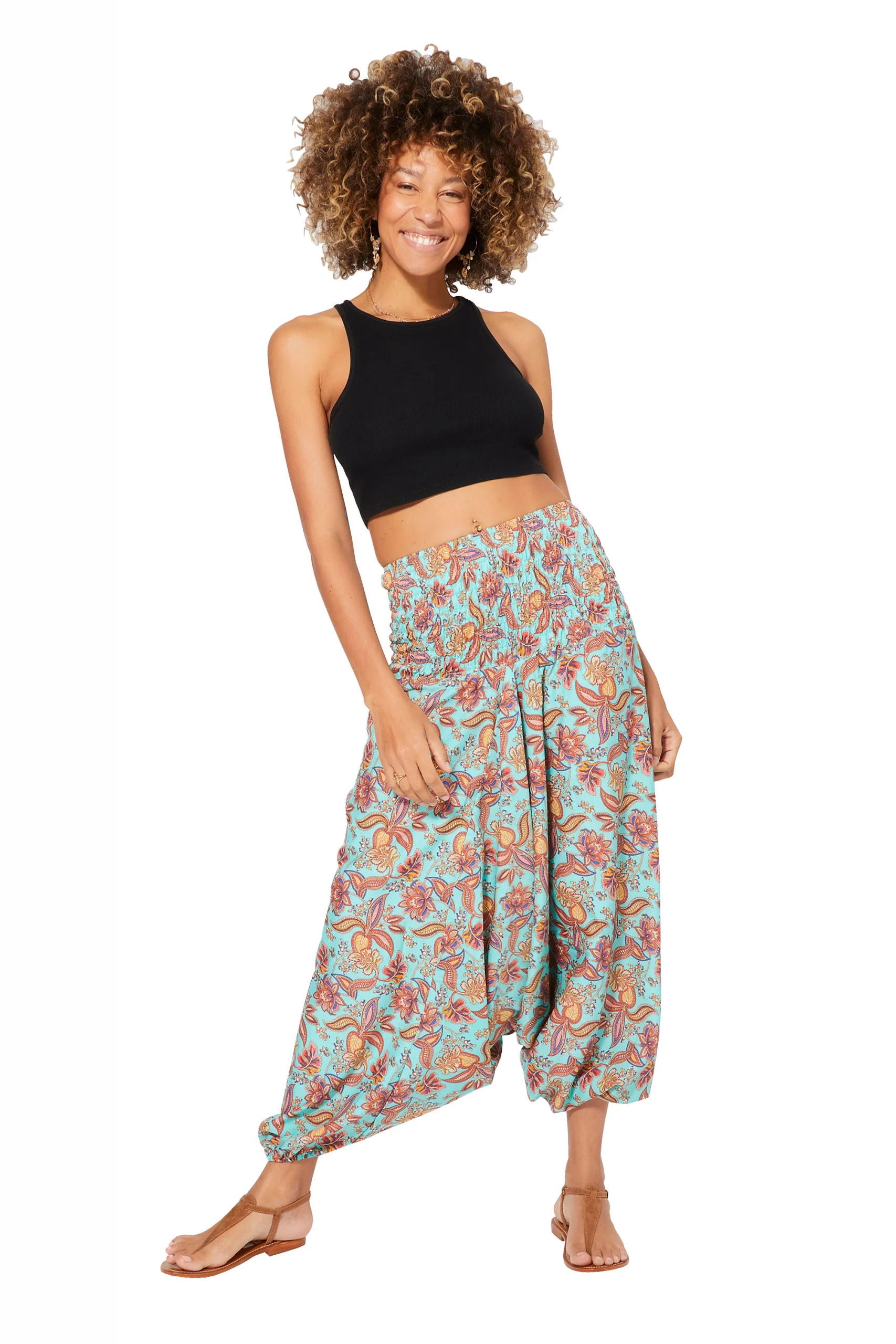 Combinaison 3 en 1 Bleue Fleurie – PIP3032D – Image 2