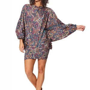 Combinaison 3 en 1 Beige à motifs colorés – PIP0064D