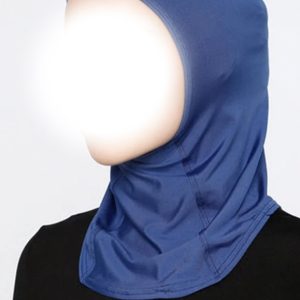 Bonnet Sous-Hijab Sport – Maintien & Légèreté-Bleu roi