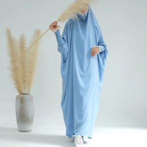 Abaya Jilbab Dentelle Élégante – Raffinement & Spiritualité