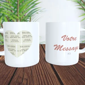 Mug Personnalisable avec photos: Un Cadeau qui Vient du Cœur