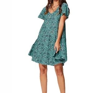 Petite Robe ample à manches courtes – RLIP2000H