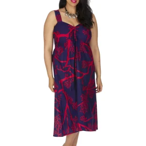 Robe bleue et rose – ROP0160C